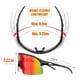 thumbnail image 4 of Gafas de sol deportivas polarizadas envolventes estilo escudo para esquí Sutro Lite para hombres y mujeres – Triatlón, voleibol, running, béisbol, pádel 118, 4 of 9
