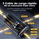 thumbnail image 5 of Power Bank Pila Batería Recargable Kimhi Carga Super Rapida 30,000mah Portatil Con 3 Cables 1 Puerto Usb 1 Puerto Tipo C Cargador Para Celular Tablet Banco De Energia Pantalla Led 1pz, 5 of 6