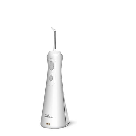 Waterpik Cordless Plus Water Flosser with 4 Flossing Tips, Rechargeable and Portable for Travel and Home, ADA Accepted, White WP-450 C17
