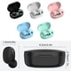 thumbnail image 5 of Monstrate Compatibilidad con Bluetooth 5.0 Auriculares Inalámbricos a prueba de agua en la oreja Pantalla LED Auriculares Reproducción de Cables de audio/vídeo Blanco, 5 of 6