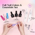 thumbnail image 4 of Set de esmaltes de uñas Beetles Gel Polish, 48 colores, con kit de capas, 4 of 6
