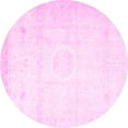 thumbnail image 1 of Ahgly Company Indoor Round Persian Pink Traditional Area Rugs, 5' Round, 1 of 4