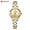 Gold Dial_Silver Gold, variant on Women's Watches Waterproof Quartz Watches Stainless Steel Strap Korean Fashion Diamonds Ladies Watch