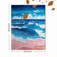 thumbnail image 3 of Qisvanset Ocean Waves Beach Canvas Wall Art 15.75x11.81 Inches, 3 of 8