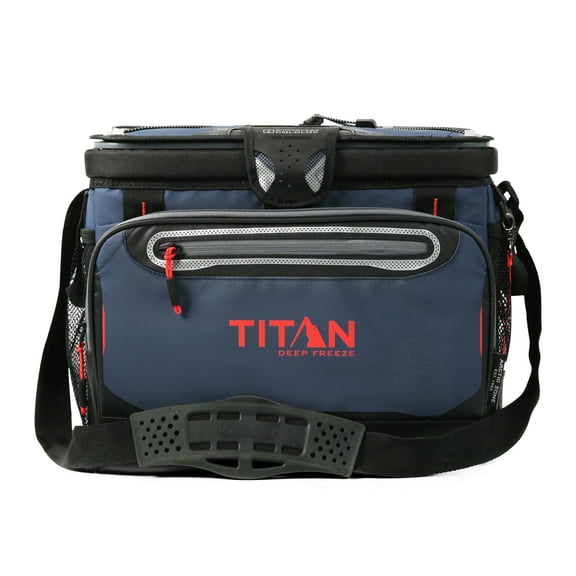 Titan by Arctic Zone™ 30 Can/20 Quart Zipperless Hardbody® Cooler - Navy Blue