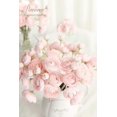thumbnail image 5 of Ranunculus Artificial Flowers 18 Pcs Ivory Faux Silk Mini Ranunculus Bulk Fake Wedding Filler Flowers for DIY Bouquets, Centerpieces, Shabby Blush, 5 of 5