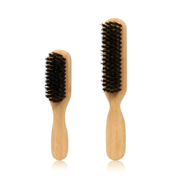 ACDANC 2Pcs Travel Hair Brush, Brush Ideal for Travel, Mini Hair Brush, Pocket Brush Great for Women Any Hairstyles and Men's Hair and Beards