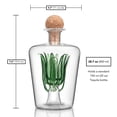 thumbnail image 4 of Decantador de tequila Final Touch TQ5301 850 ml hecho a mano, 4 of 9
