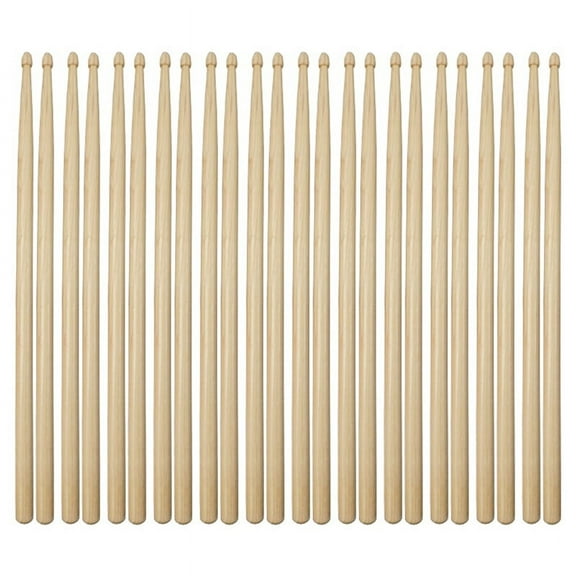 12 Pairs 5A Drum Sticks,Wood Tip Drum Sticks for Adults Kids and Beginners for Musical Instrument Percussion Accessories,12 Pairs Drum sticks,wood