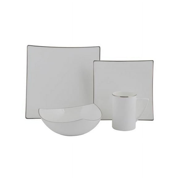 Red Vanilla EP3500-904-4 Extreme Platinum Place Setting - 16 Piece