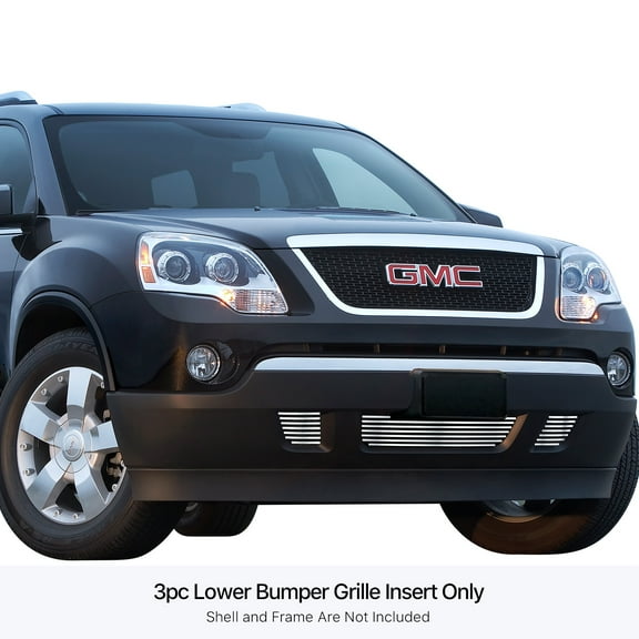 APS 2007-2012 GMC Acadia Stainless Steel Billet Grille 8x6 horizontal billet