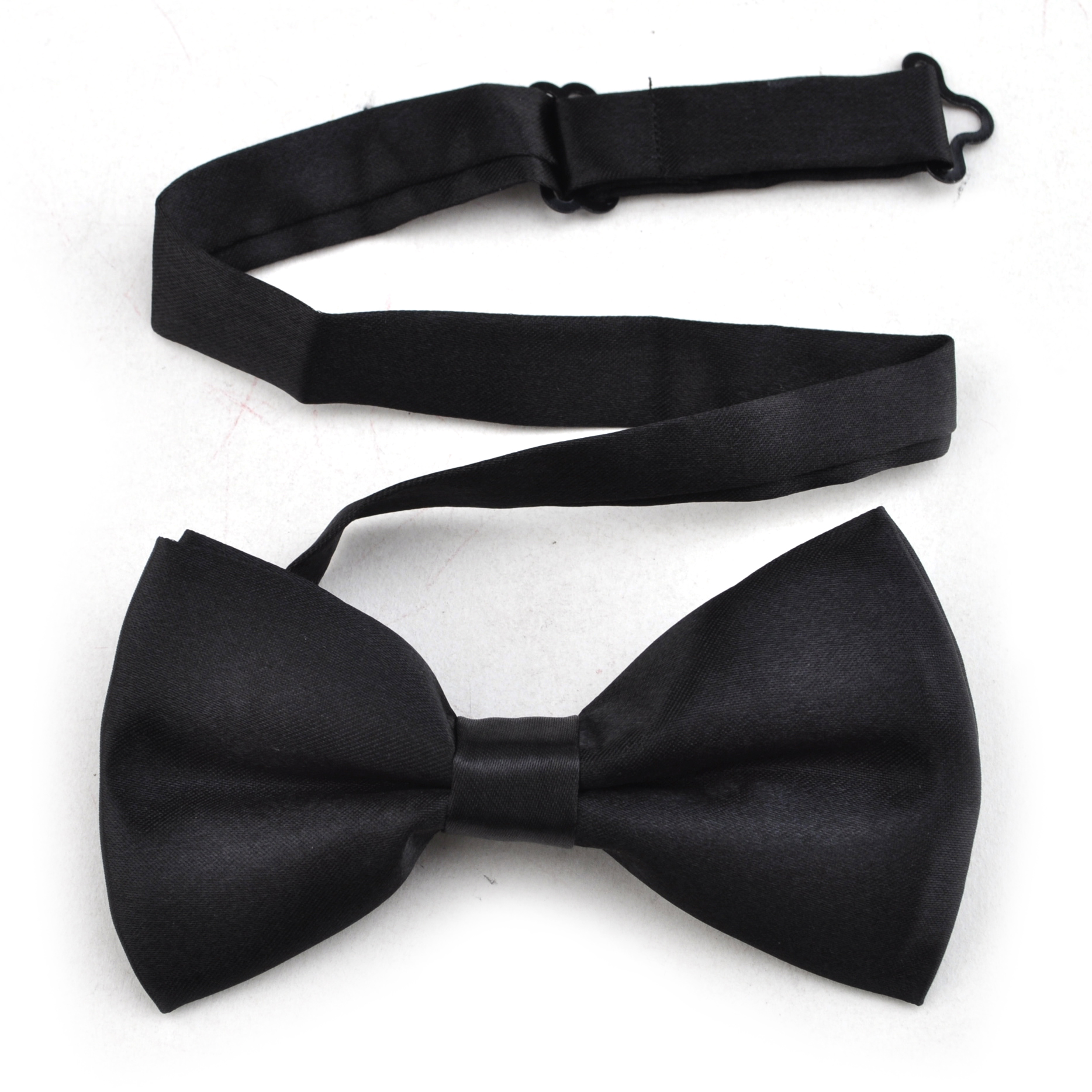 TopTie Papillon Uomo In Raso Tinta Unita - Colletto A Fascia Regolabile, 4.5'' X 2''