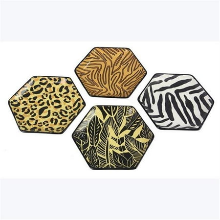 

Youngs 21048 Ceramic Animal Print Trinket Dish 3 Assorted Color