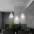 thumbnail image 4 of Artistic Pendant Light, Designer Creativity Modern Wood Pendant Lights For Residence Cafe Kitchen, 4 of 5