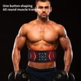 thumbnail image 3 of 1 Set Slimming Belt Touch Operation Wireless Remote Control Low Noise Intelligent Power Off Rechargeable Abdominal Trainer Ten Modes Abdomen Arm Leg Waist Workout Fitness Belt Home Use, 3 of 7