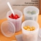 thumbnail image 3 of Cateissary Contenedor de almacenamiento Caja de frutas Caja de cocina Contenedor de alimentos Gran diseño de tapa de sellado Sin fugas Accesorios Almacenamiento y organización del hogar, 3 of 6