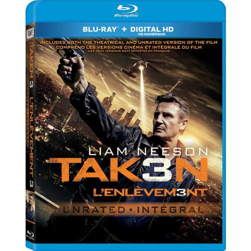 Taken 3 (Unrated) (Blu-ray + Digital HD) (Bilingual)