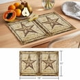 thumbnail image 6 of Independence Day Placemats Set of 6, Country Retro Western Star Ring Non-Slip Place Mats Washable Table Mats for Kitchen Dining Table Decorations Indoor/Outdoor, 6 of 9
