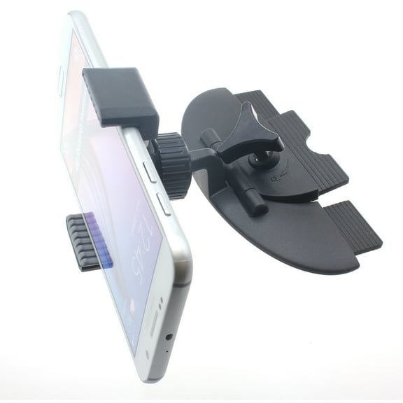 CD Slot Car Mount for Samsung Galaxy A12 A32 A42 A52 A72 5G Phones - Holder Cradle Swivel Dock Strong Grip P9K Compatible With Galaxy A12 A32 A42 A52 A72 5G Models