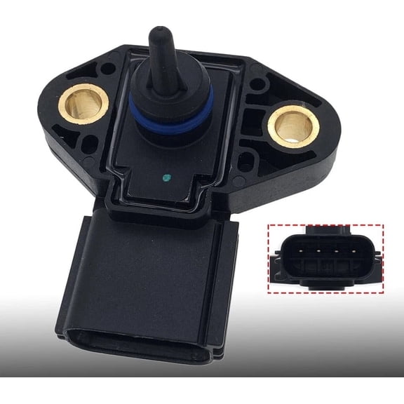 Fuel Injection Rail Pressure Regulator Sensor Fits Replacement For 05-08 Mazda Tribute 2.3L 3.0L