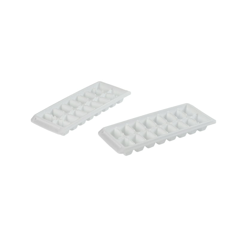 Cook Works Red Silicone Pop-Out Ice Cube Tray, 2-Pack