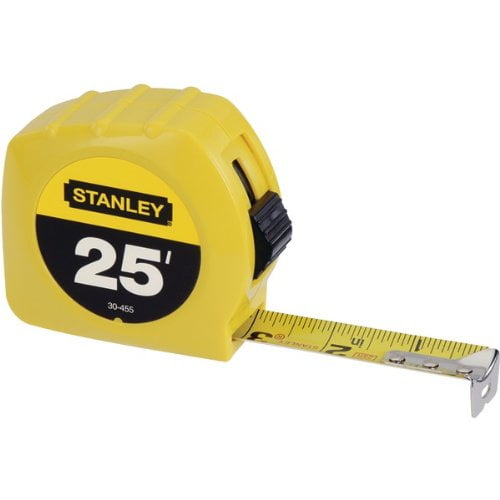 Cinta métrica STANLEY 30-455, hoja de alto contraste de 7,6 m