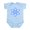 Sky Blue, variant on CafePress - Bohr's Model Of The Atom Infant Bodysuit - Baby Light Bodysuit, Size Newborn - 24 Months