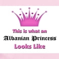 thumbnail image 2 of CafePress - This Is What An Albanian Princess Looks Like Infan - Baby Light Bodysuit, Size Newborn - 24 Months, 2 of 4
