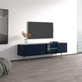thumbnail image 4 of Rose 01 TV Stand for TVs up to 80", Mid-Century Modern Matte 71" Entertainment Center, TV Media Console with Storage Cabinets, 4 of 5