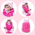 thumbnail image 4 of Ropa de Muñecas Bebé Renacidas - Accesorios de Ropa de Atuendo para Muñecas Bebé Recién Nacidas Realistas de 20-24 Pulgadas, 4 of 7