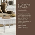 thumbnail image 6 of Maven Lane Emin Handmade Heritage Wooden Rectangular Coffee Table, White Finish, 6 of 6