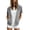Gray, variant on Women's Short Sleeve Sweatshirt Lightweight Thin Zip Up Solid Color Hoodies Relaxed Casual Adjustable Drawstring Hooded Jacket with Pockets XL