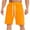 Orange, variant on Erwazi Mens Sweat Shorts with Pockets Workout Lounge Jogger Athletic Shorts Summer Running Shorts