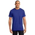thumbnail image 3 of Hanes Adult X-Temp Unisex Performance T-Shirt, M, Deep Royal, 3 of 5