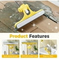 thumbnail image 5 of 3 in 1 Window Cleaning Scraper, 2025 Upgraded Window Squeegee with Sprayer for Glass Mirror, Shower Squeegee for Bathroom Tile Shower Walls Glass Doors Window Privacy Film (Blue), 5 of 8