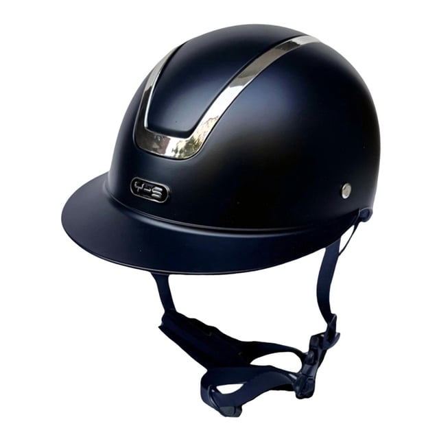 Casco ecuestre Sombrero ecuestre Práctico Moderno Circunferencia de la cabeza ajustable Negro