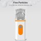 thumbnail image 3 of Botella Nebulizador de mano Atomizador Inhalador de vapor Nebulizador de malla Pulverizador atomizador portátil para el hogar Máquina nebulizadora USB eléctrica para niños y adultos Abanopi Botella, 3 of 7