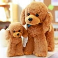 thumbnail image 3 of Neinkie Teddy Dog Plush Toy High Simulation Vivid Expression Birthday Gift Puppy Stuffed Animal Toy for Student, 3 of 9