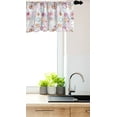 thumbnail image 3 of Ambesonne Retro Window Valance, Dahlia Flower Petals, 54" X 12", Multicolor, 3 of 3