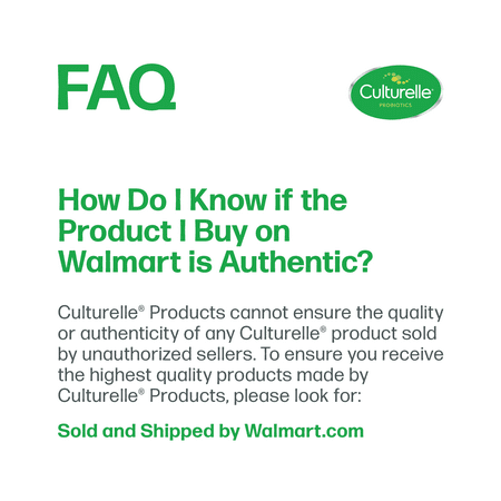 Culturelle Digestive Daily Probiotic Supplements, Helps Digestive and Gut Health, for Men and Women, 30 Count