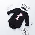 thumbnail image 4 of Fesfesfes Newborn Infant Onesie Baby Boys Girls Valentines Love Heart Romper Bodysuit Clothes Summer Saving, 4 of 9