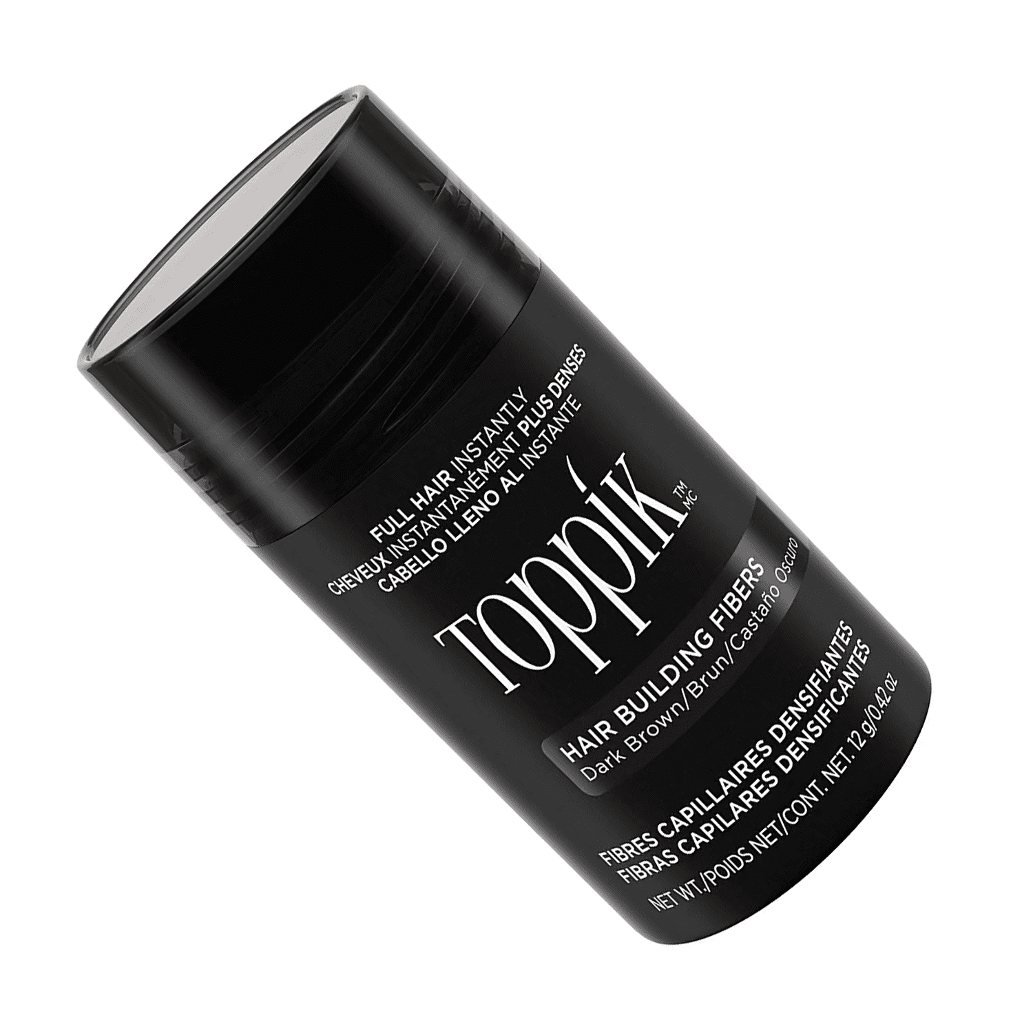 Toppik Keratin Protein Hair Building Fibers, Dark Brown 55g