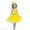 Yellow, variant on Fozruso Kids Girls Easter Outfit Chick Holiday Party Tutu Dress And Hair Hoop Dress Up Girls Summer Dress,Sizes 7-8 Years
