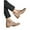 Camel, variant on Dellytop Womens Chunky Platform Heels