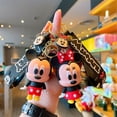 thumbnail image 4 of Disney-llavero de Mickey Mouse para niños, colgante de coche de Minnie Daisy, Winnie The Pooh, 4 of 5