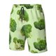 thumbnail image 4 of Fotbe Broccoli 3 Trajes de Baño Estampados para Hombre, Shorts de Verano de Secado Rápido, Ropa de Playa, Bañadores-Small, 4 of 6