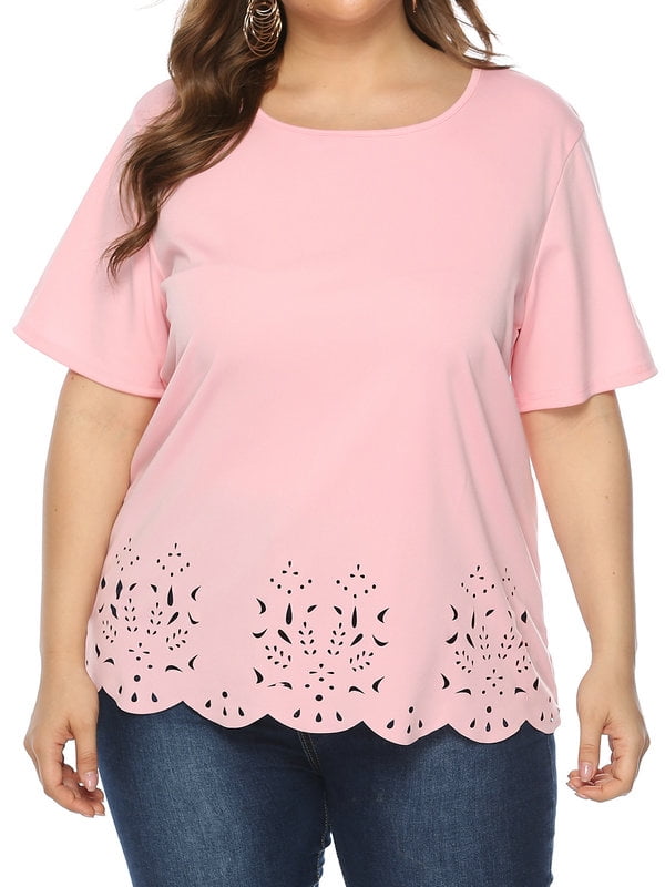 womens plus size tops walmart