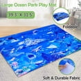 thumbnail image 4 of Toy INNOCHEER Ocean Animals para niños con tapete de juego, paquete de 18, para niños de 3 a 8 años, 4 of 8