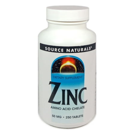 Source Naturals Zinc Amino Acid Chelate* 50 mg - 250 Tablet