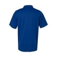 thumbnail image 3 of Russell Athletic B67034753 Essential Short Sleeve Polo T-Shirt, Royal - Small Retired, 3 of 4